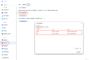在内网使用公网域名访问内网群晖NAS网站